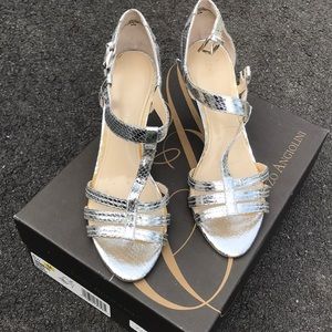 Silver heels